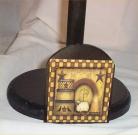 Primitive Papertowel Holder Wood Handcrafted Country Kitchen Decor New