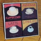 Coffee Trivet Ceramic Tile Cafe Kitchen Chefs New /capp